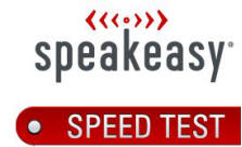Speakeasy Speed Test